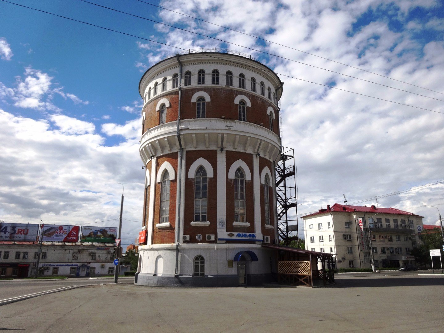 Водонапорные башни Оренбургской области
