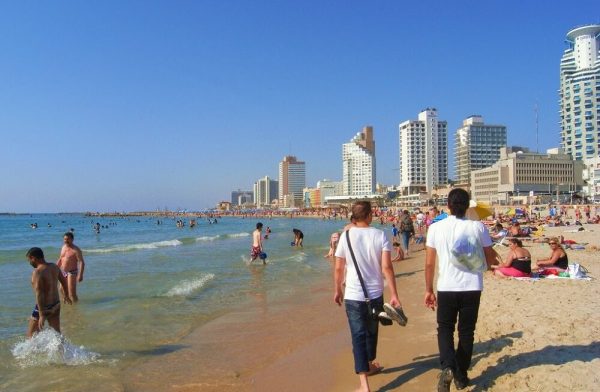 Израильский пляж