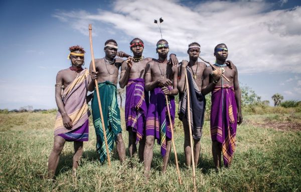 Представители африканского племени