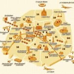 Туристическая карта Парижа