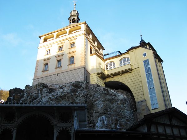 Замковая башня в Карловых Варах