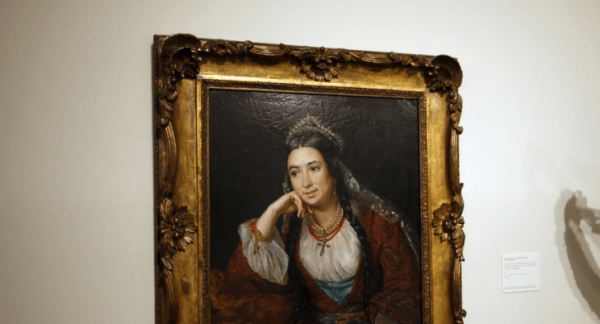 Картина в филиале Русского музея в Малаге