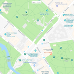 Парки на карте Риги
