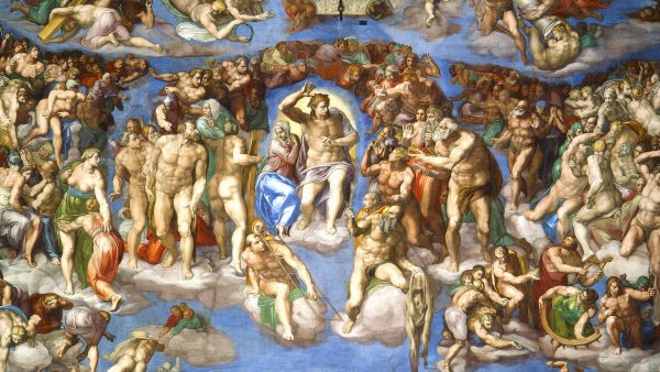 Фреска «Страшный суд» Микеланджело