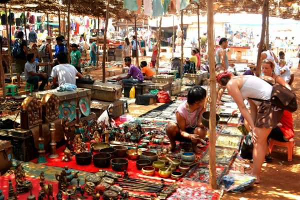 Рынок в Анджуне Гоа