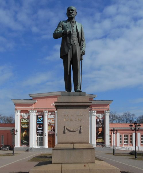 Памятник Павлову в Рязани
