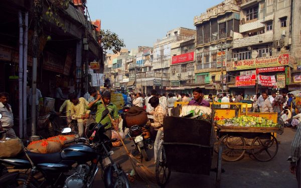 Рынок Чандни-Чоук в Дели