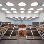 Читальный зал в библиотеке Алвара Аалто