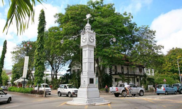 Часовая башня в столице Сейшел