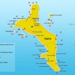 Туристическая карта острова Маэ