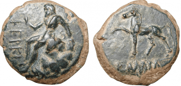 Две монеты времён Керкинитиды