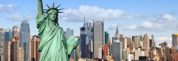 Статуя Свободы и Нью-Йорк