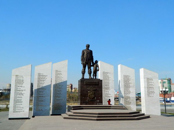 Мемориал солдатам правопорядка в Челябинске
