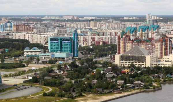 Панорама Сургута