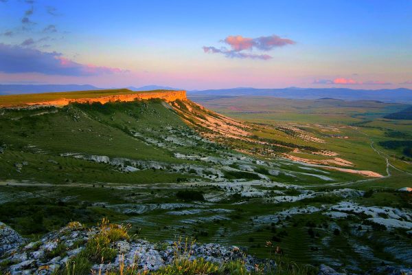 Бельбекский каньон недалеко от Бахчисарая в Крыму