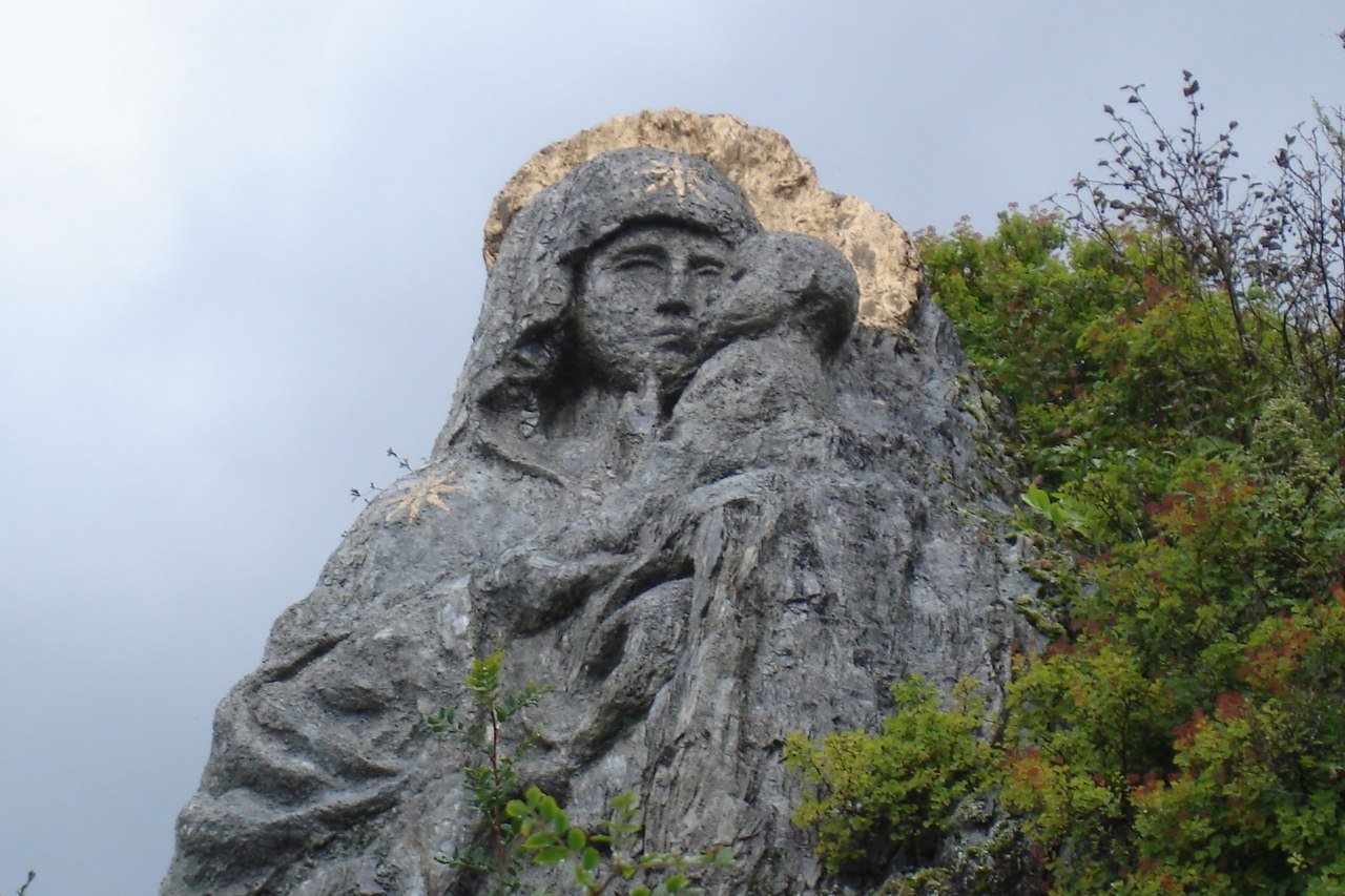 Патмос Алтай Богородица скала